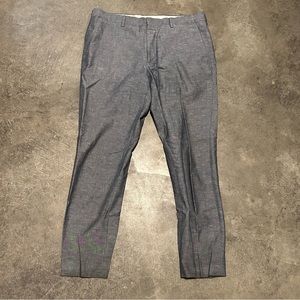 J. Crew Ludlow linen-cotton blend pant